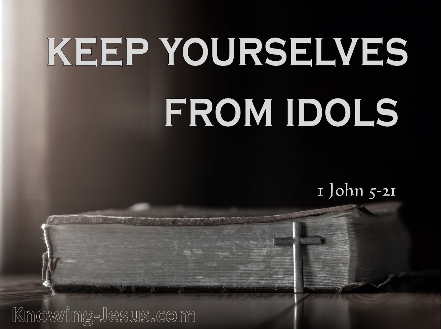 What Does 1 John 5 21 Mean 